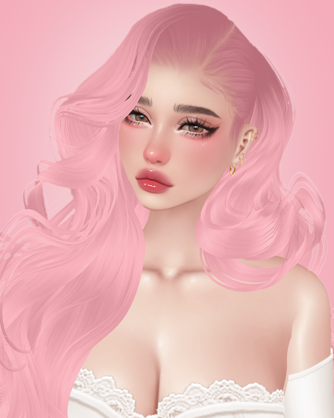 Candy Hair Texture