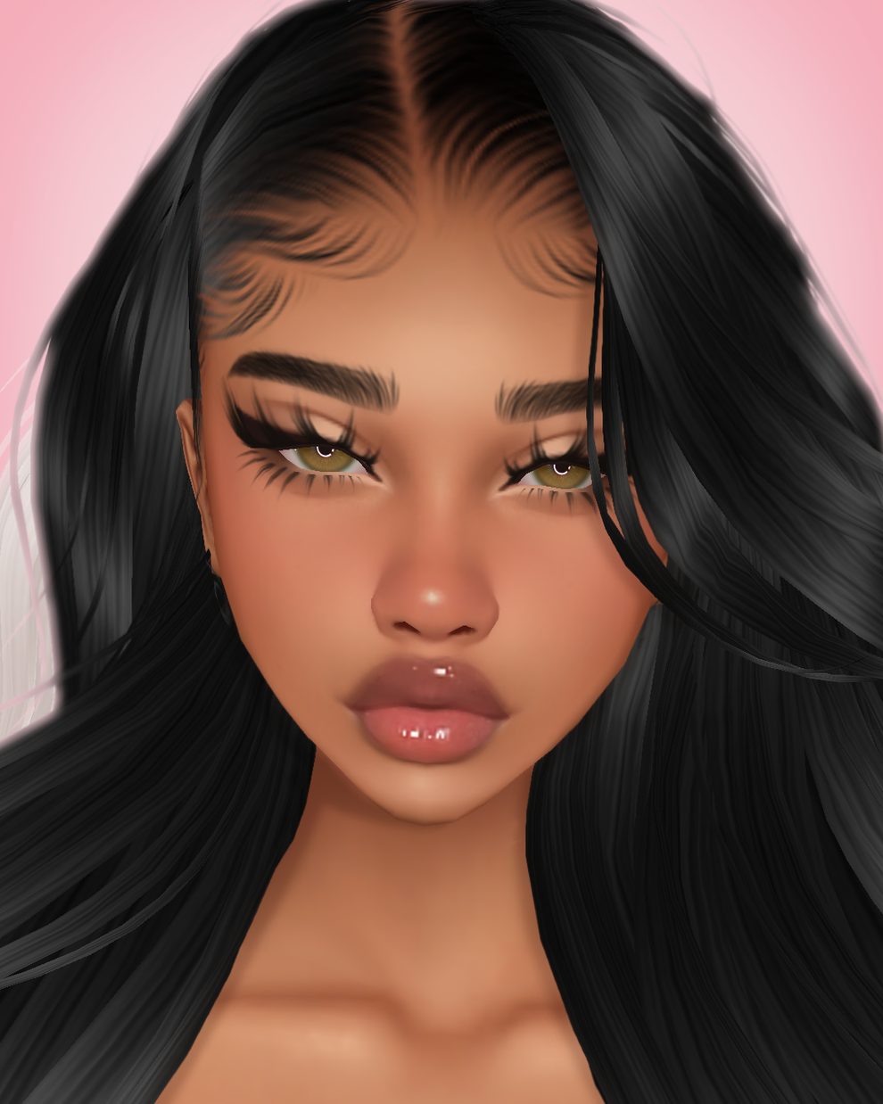 Pure - IMVU mesh head texture – Kisa